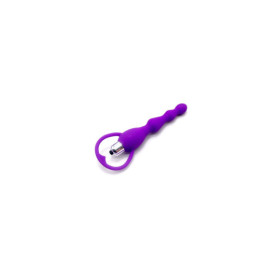 Chapelet anal violet vibrant 